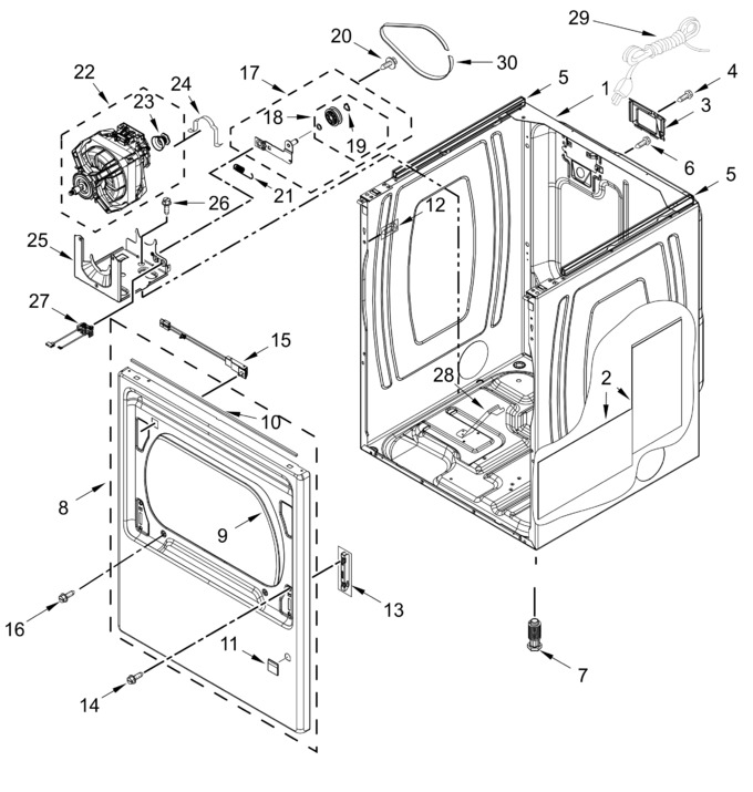 Diagram for MGD6205RF0