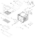 Diagram for Internal Oven Parts