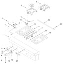 Diagram for Cooktop And Burner Parts