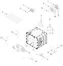 Diagram for Internal Oven Parts
