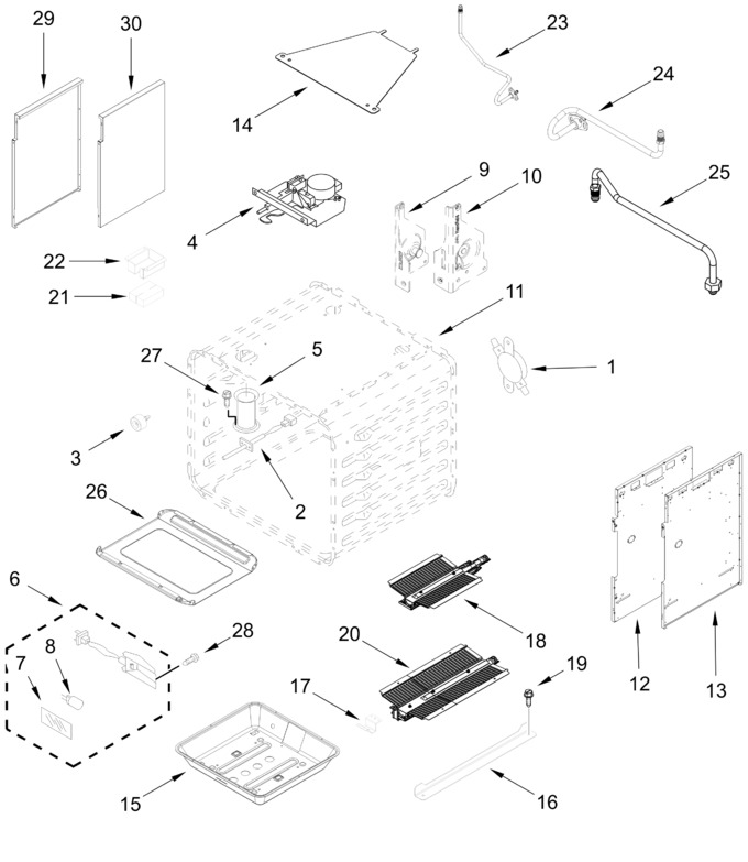 Diagram for JGRP536HL07