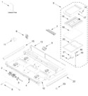 Diagram for Burner Box And Griddle Parts