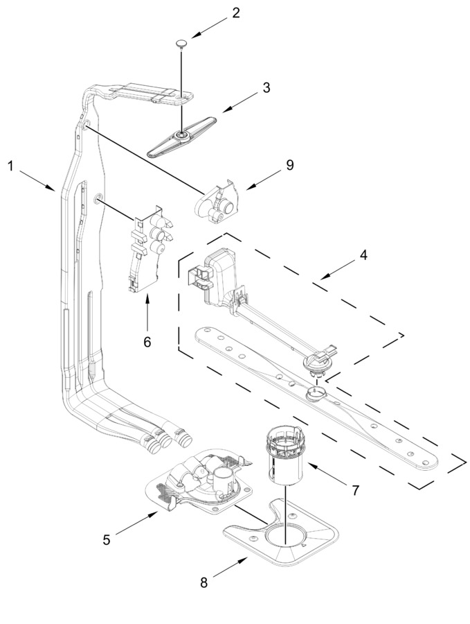 Diagram for KDTE304RPS0