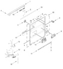 Diagram for Control Panel And Inner Door Parts