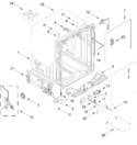 Diagram for Tub And Frame Parts
