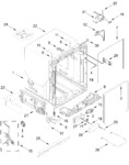 Diagram for Tub And Frame Parts