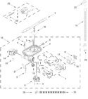Diagram for Pump, Washarm And Motor Parts