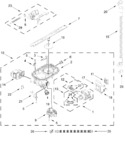 Diagram for Pump, Washarm And Motor Parts