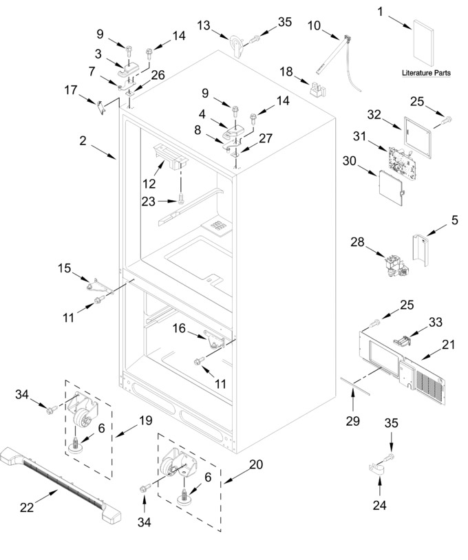 Diagram for CRFHW255SZ00