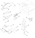 Diagram for Freezer Liner And Icemaker Parts
