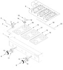 Diagram for Cooktop And Burner Parts