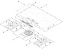 Diagram for Cooktop Parts