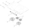 Diagram for Cooktop Parts