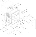 Diagram for Tub And Frame Parts