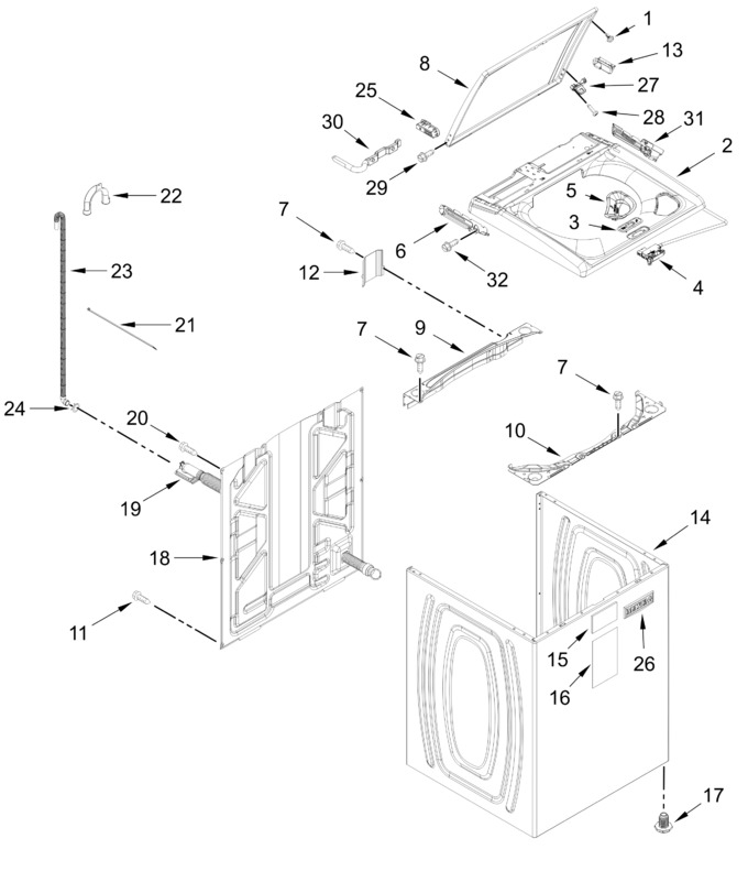 Diagram for MTW4205SW1