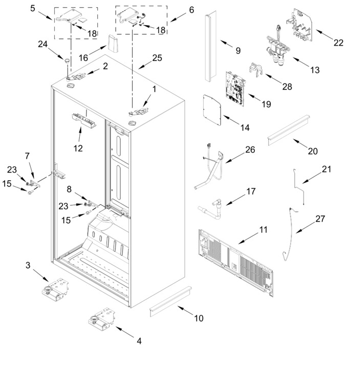 Diagram for WRFC3036RZ02