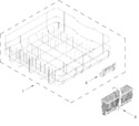 Diagram for Lower Rack Parts