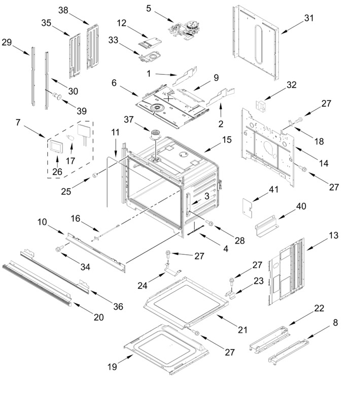 Diagram for WOEC5030LB05