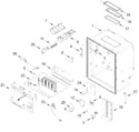 Diagram for Refrigerator Liner Parts