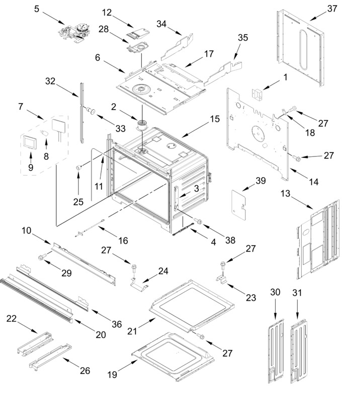 Diagram for WOEC7027PZ05