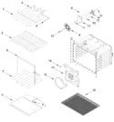 Diagram for Internal Oven Parts