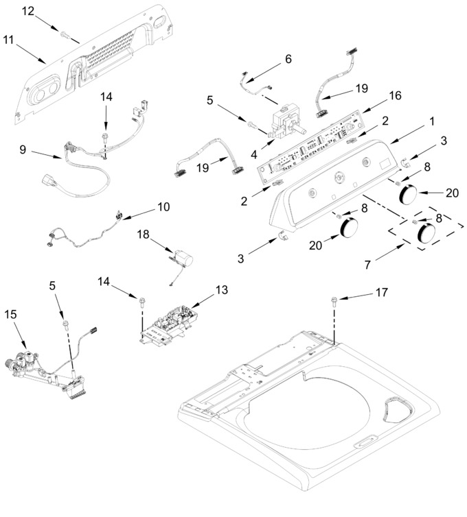 Diagram for MTW3805TW0