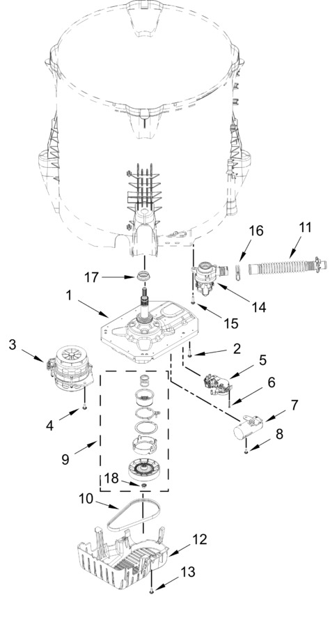 Diagram for MTW3805TW0