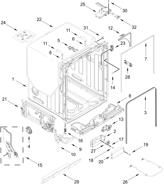 Diagram for KDFS324SPS1