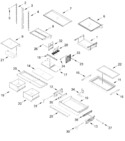 Diagram for Shelf Parts
