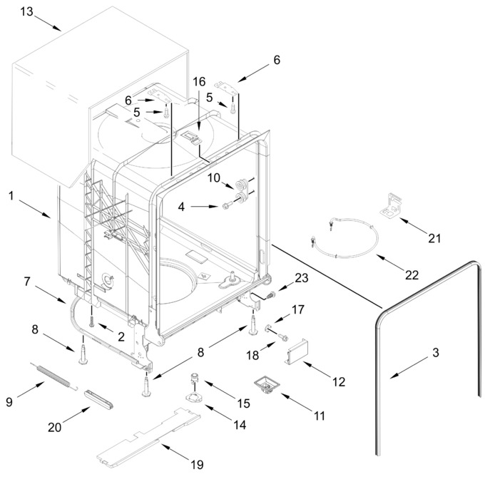 Diagram for WDP530HATZ2