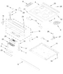 Diagram for Cooktop Parts