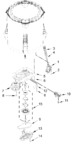 Diagram for Gearcase, Motor And Pump Parts