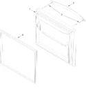 Diagram for Freezer Door Parts