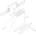Diagram for Door And Panel Parts