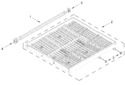 Diagram for Third Level Rack And Track Parts