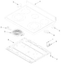 Diagram for Cooktop Parts