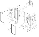 Diagram for Refrigerator Door Parts