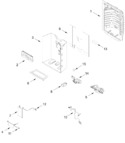 Diagram for Dispenser Front Parts