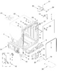 Diagram for Tub And Frame Parts