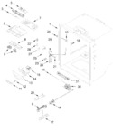 Diagram for Refrigerator Liner Parts