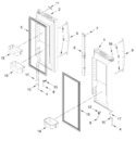 Diagram for Refrigerator Door Parts