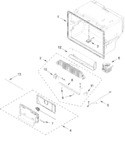 Diagram for Freezer Liner Parts