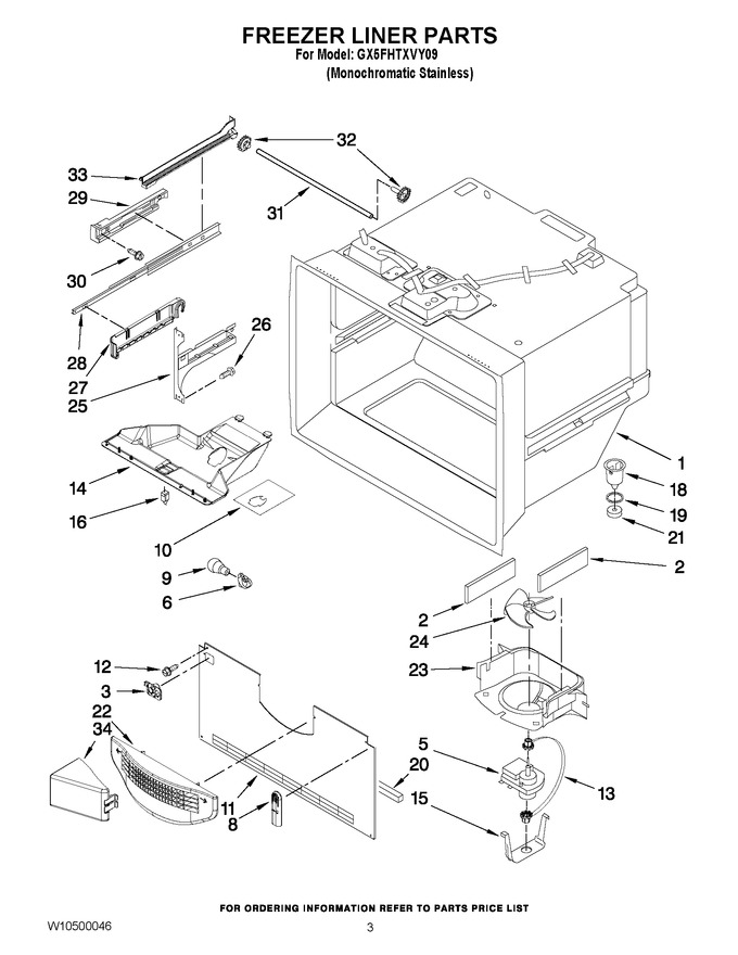 Diagram for GX5FHTXVY09