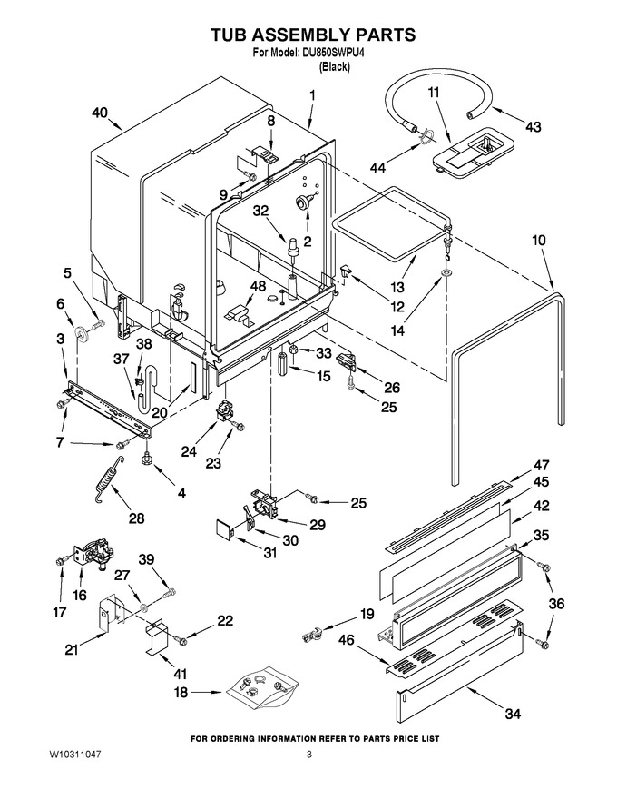 Diagram for DU850SWPU4