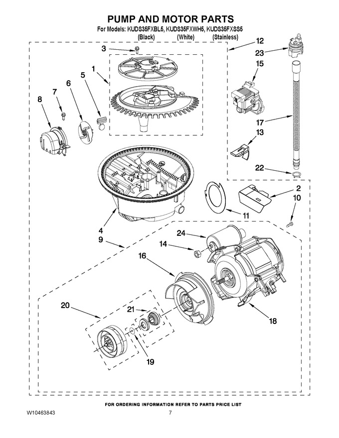 Diagram for KUDS35FXBL5