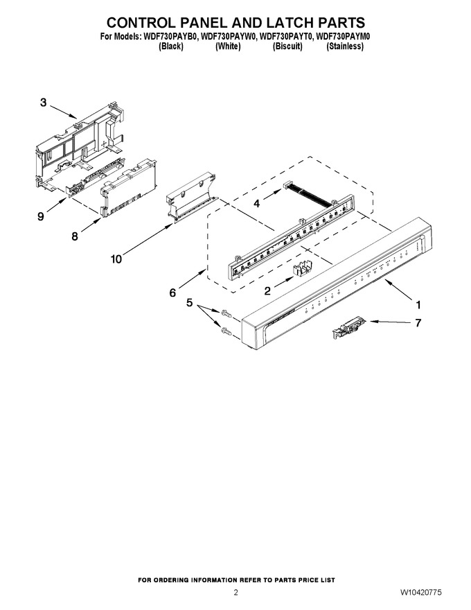Diagram for WDF730PAYT0
