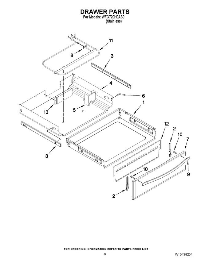 Diagram for WFG720H0AS0