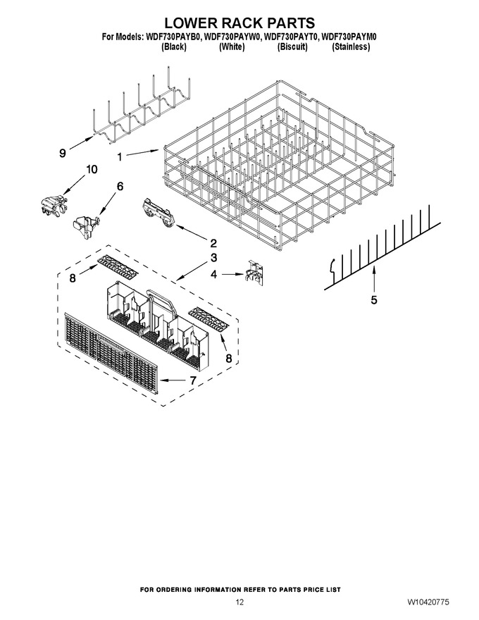 Diagram for WDF730PAYB0