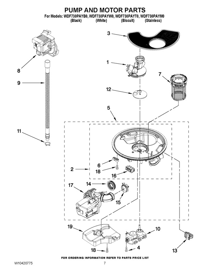 Diagram for WDF730PAYB0