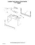 Diagram for 06 - Cabinet And Installation Parts
